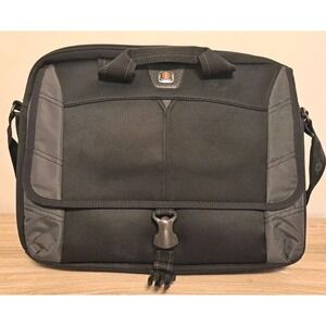 Swiss Gear Laptop Messenger Shoulder Bag Multi Compartment Briefcase 16"